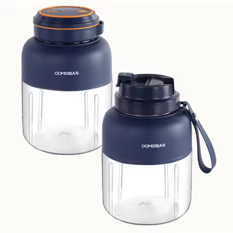 180W Wireless Fruits & Vegetables Juicer Cup With 38-blades, Fresh Juice Portable Blender, Rechargea