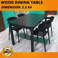 Wood Dining Table/Meja Makan 2.5 x 4
