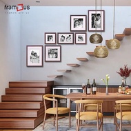Photo Frame - Wallset Frame WO7F09 - 2005 Wall of Frames Wall Decoration Set Home Decoration