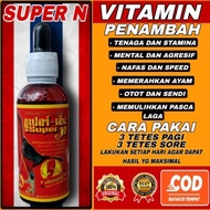 SUPER N ORIGINAL vitamin ayam untuk stamina dan mental ayam