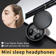 Mini Sleep Bluetooth Headset 5.3 Tws Stereo Noise Canceling Earplugs Waterproof Extra Long Standby With Microphone