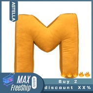 ASTELLA English Letter Pillow Soft PP Cotton Fully Filled Teaching Words Game Prop Companion Sleep P