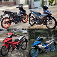 Body Coverset Y15ZR Y15 V2 first model 2015 purple hitam batman biru merah silver robot titan 2020 2