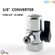 QBK6Q Tube Connector Pipe Water Filter Accessories 9.5mm Alloy Switching Adapter