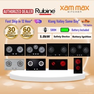 XAMMAX Rubine Gas Hob Built-in 5.0kW Gas Stove Rubine VISTA2B / VISTA3B /ENYA2B/VULCAN40/INDUCTION