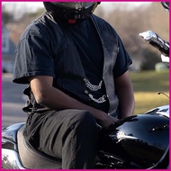 Vest Extenders for Women 2nd Amendment Vest Extender with Chains 4pcs Unisex Biker Vest Extenders wi