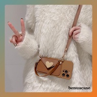 Casing SLING TALI FH60 EQ06 Heart for Oppo A1k A11k A12 A15 A16 A17 A31 A33 A3s A35 A36 A37 Neo 9 A3