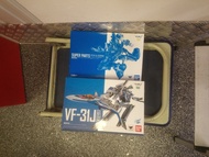 BANDAI TAMASHII DX 超合金 SUPER PARTS for VF-31J & VF-31J SIEGFRIED HAYATE IMMELMANN USE MACROSS DELTA 