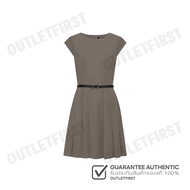 G2000 รุ่น WOMENS FIT & FLARE SHAPE DRESS CODE: 46231006 17 ชุดเดรสผู้หญิง ชุดกระโปรง สีเบจ กากีเข้ม