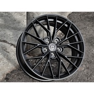 New Car Sport Rim Flow Forming HRE PERFORMANCE WHEELS HRE28 18x8J 5x108 ET35 Matt Black - READY STOC