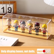 Kotak Display Acrylic Display Box Figure Popmart Display Showcase Box Figure Storage Organizer