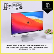 ASUS Vivo AIO V222FA IPS Bezel-less Intel Core i5-10210U 16GB DDR4 RAM 512GB SATA SSD Refurbished De