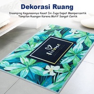 Hydrociety - 40x60cm Patterned Floor Mat Anti-Slip Doormat Bedroom Doormat - DD-5