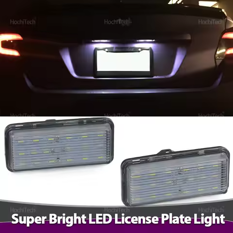 License Plate Light for Toyota Land Cruiser/Prado Reiz/Mark X J100 120 200 for Lexus LX470 GX470 Err