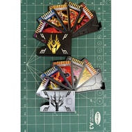Kamen Rider Ryuki/Ryuga Card Holder-Touch n Go Card Sticker Cover