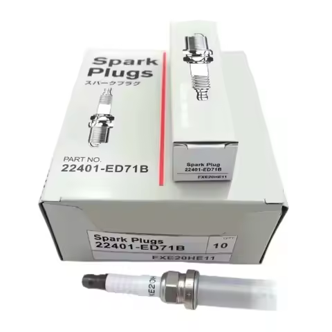 4/6pcs 22401ED71B FXE20HE11 Dual Iridium Spark Plug For Nissan Tiida X-Trail Sentra Note Cube Juke V
