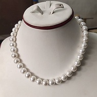 10 mm shell pearl necklace, 40cm long