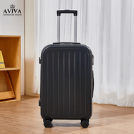 กระเป๋าเดินทาง AVIVA กระเป๋าเดินทาง กระเป๋าเข้าเครื่องเดินทาง ชุดสีกระเป๋าเดินทาง กรอบซิป วัสดุ ABS+