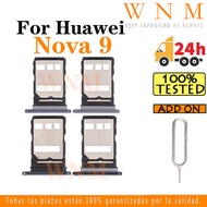 For Huawei Nova 9 Sim Card Tray Sim Card Slot Holder Card Holder Reader SD Slot Adapter Replacement 