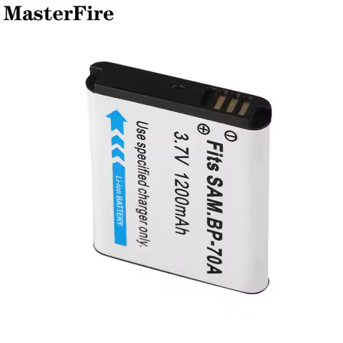 3.7V 1200mah Rechargeable Li-ion Battery BP-70A BP70A for Samsung ES65 ES73 ST30 ST60 ST72 PL80 PL10