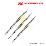 MATA KAISI Soldering Iron Tip Bent Blade C210 T210 210 C210 IS IKEA