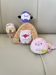 包郵*角落生物白熊幽靈 貓咪 珍珠 金字塔 兔仔 櫻花 綠茶 珍珠 清水寺 萬聖節 圍裙 受注 主角 配角 粉圓 粉紅色 聖誕節 水果 萬聖節 士多啤梨 蜜瓜 檸檬 水蜜桃 花園 糖果 生果 綠色 黃