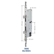 Lock core, lock core for fingerprint lock, core 2885. 3085, 3585, 4585, 6068, 5050