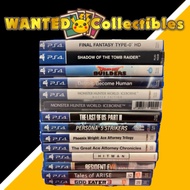 Used Playstation 4 Ps4 Games (3 Games for RM80)
