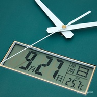 homeKangba Jam Dinding Jam Ruang Tamu Kreatif Rumah Jam Jam Gantung Cahaya Mewah Kuarza Jam Bisu Jam