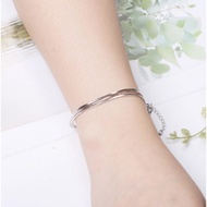 Layered Snake Chain Bracelet Triple Layered Snake Chain Bracelet