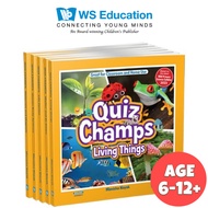 WS E - Quiz Champs Set 1 (5 Books) - Age 6-12+ Children STEM Knowledge & Quiz Activity Primary Schoo