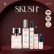 SKUSH ICON Parfum High Quality, Minyak Wangi Lelaki & Wanita, Aroma Mewah, Tahan Lama 24-72 Jam