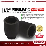 36mm 38mm Pneumatic Long Impact Box Socket Long Impact Deep Long Impact 1/2inch Drive Electric Impac