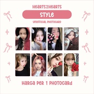 UNOFFICIAL PHOTOCARD | HEARTS2HEARTS - STYLE