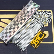 Spokes Spokes/ Spokes & Nipples 9 x 159 Chrome 36H Wilwood