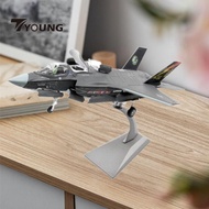 [Available] 1/72 Scale F35 B Fighter Jet Model Diecast Plane Model Simulation Desktop