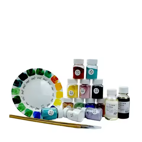 50g Ceramic Overglaze Pigment Lead-free New Color Pigment Low Temperature Pigment Powder