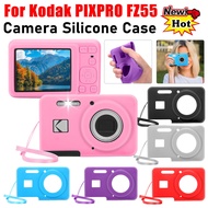 For Kodak PIXPRO FZ55 Case Soft Silicone Protective Case Anti-Scratch Camera Sleeve For KODAK PIXPRO