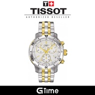 Tissot T067.417.22.031.01 Men's PRS 200 Chronograph Steel Watch (2 Toned) T0674172203101