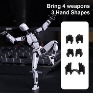 Multi Jointed Movable Shapeshift Robot 3d Printed Mannequin Gifts Games 13 Adults Dummy D0g8