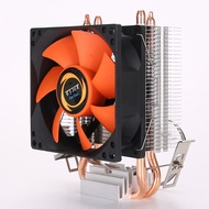 minus U8Double Copper Tube CPU Tower-type Radiator  775/115x/amd1366 2011Mute CPU Fan4.6
