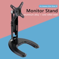 For Amazon Echo Show 15 TV Monitor Bracket 360° Rotating Wall Folding Telescopic Metal Mount Stand Desk Smart Display Holde
