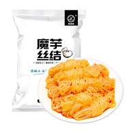 Meal Replacement Konjac Noodle Knot Donut Fryer Hotpot Ingredient Fast Food Fans Low-Khaki Belly-Filling Staple Food Konjac Pasta Cooking-Free Instant Food