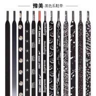 Black lace creative versatile print men's and wome Black Laces creative All-Match Printed men's Wome