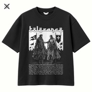 VOXLUX.ID TOLERANCE KING BALDWIN IV AND WRONG AL AYUBI T-SHIRT - BOXY OVERSIZED UNISEX