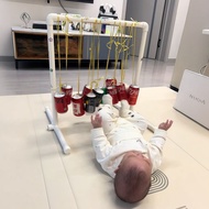 Baby Toy 0 to 6 Months Water Pipe Kick Frame Baby Consumption Physical Coax Baby Handy Tool Kick Bot