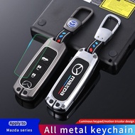 Smart Car Key Fob Case Cover Keychain for Mazda 2 3 5 6 CX3 CX5 CX7 CX8 CX9 Remote Accessories Holder Shell Protection Set Styling