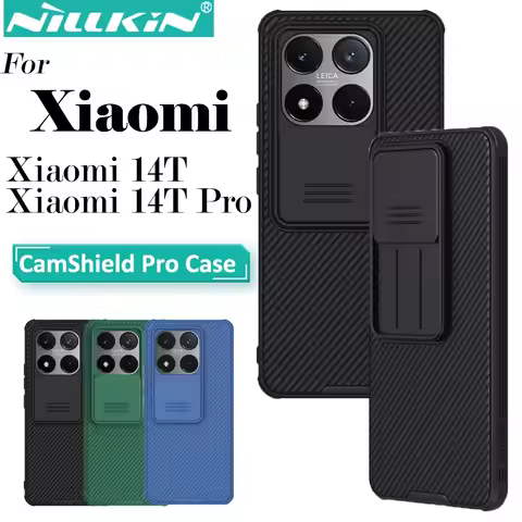 Nillkin for Xiaomi 14T Pro 14 T CamShield Pro Slide Camera Cover Anti-Fingerprint Shockproof Protect