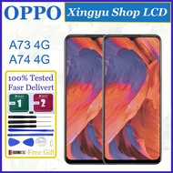 Original AMOLED For OPPO A73 4G A74 4G LCD Display Touch Screen Replacement