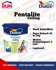 DULUX PENTALITE CEILING 5 KG CAT PLAFON WHITE SUPER MATT